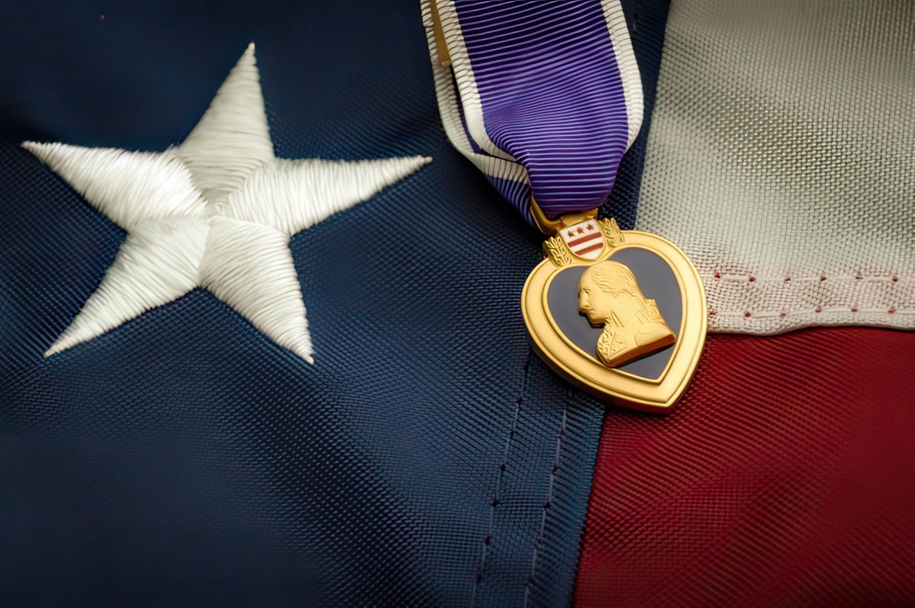 Almanac: The Badge of Military Merit / Purple Heart Established (August 7, 1782) - Image of Purple Heart