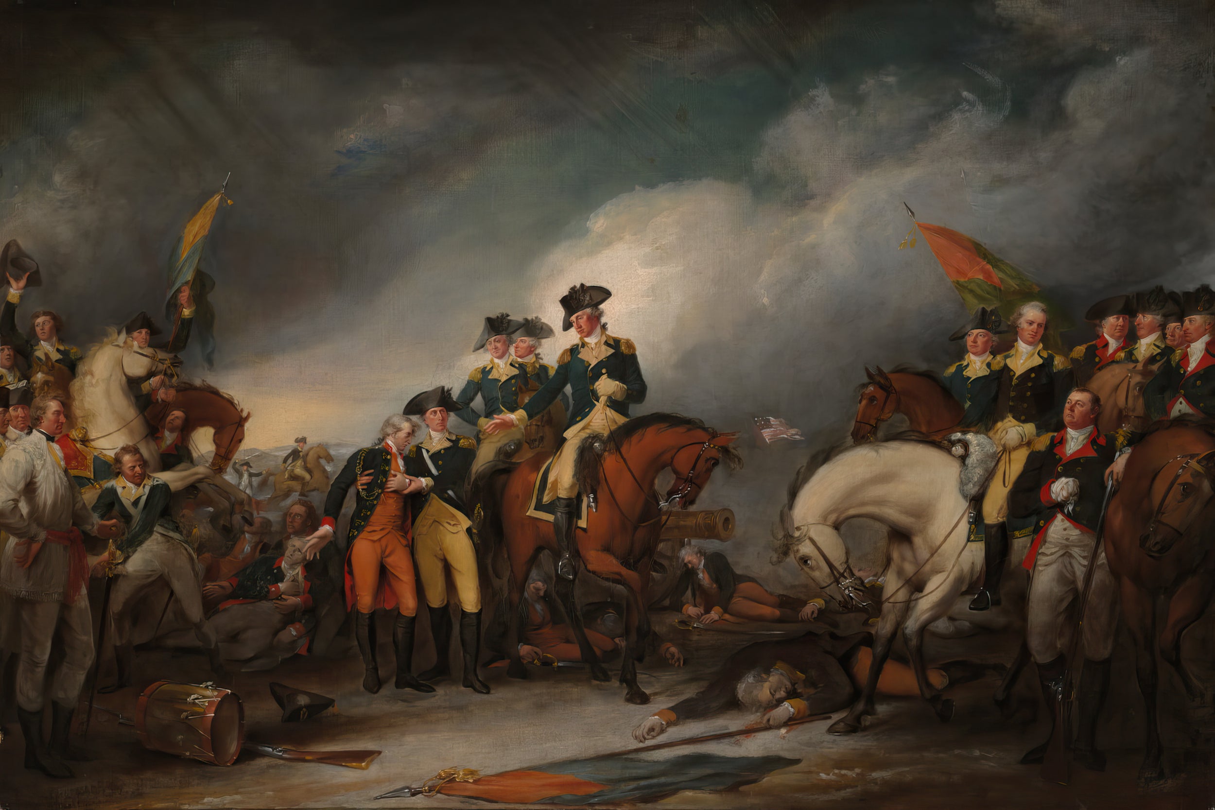 The Capture of the Hessians at Trenton, December 26, 1776 (Painting)