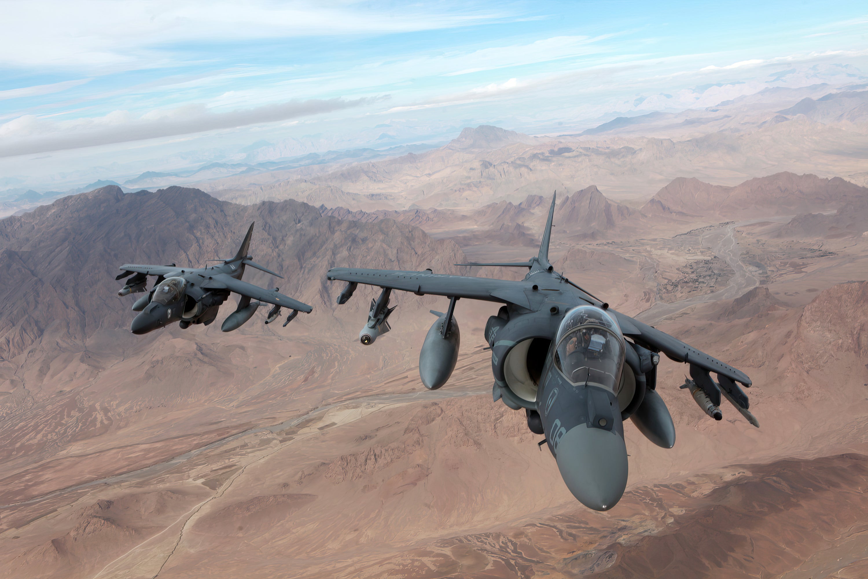 Harriers Over Afghanistan (Photography)