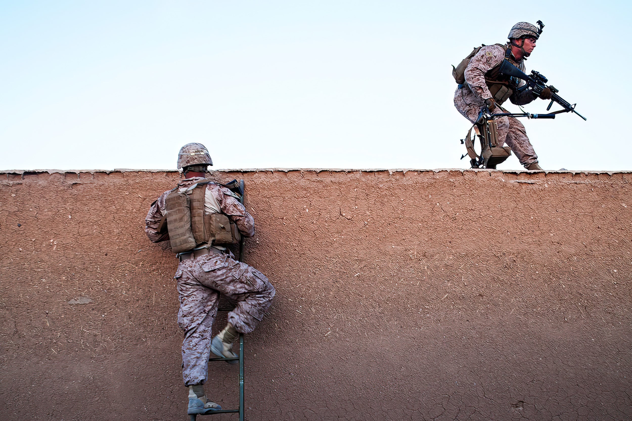 On The Wall Camp Leatherneck, Afghanistan (Photography)