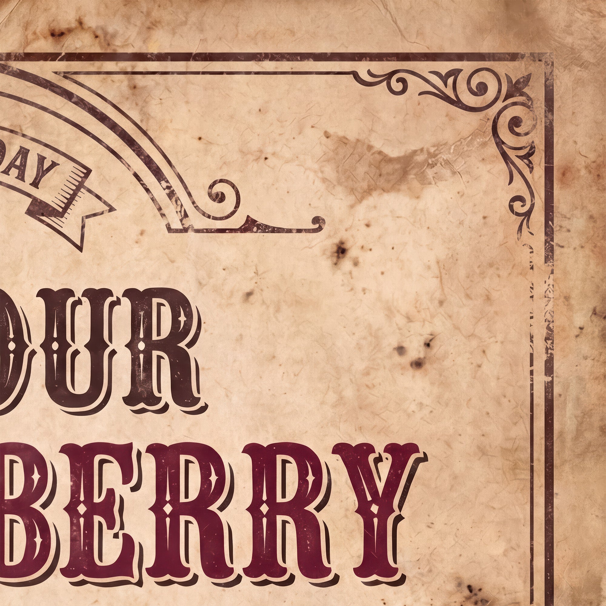 I'm Your Huckleberry: Doc Holliday Tombstone Movie Quote - Vintage Old West Art Print