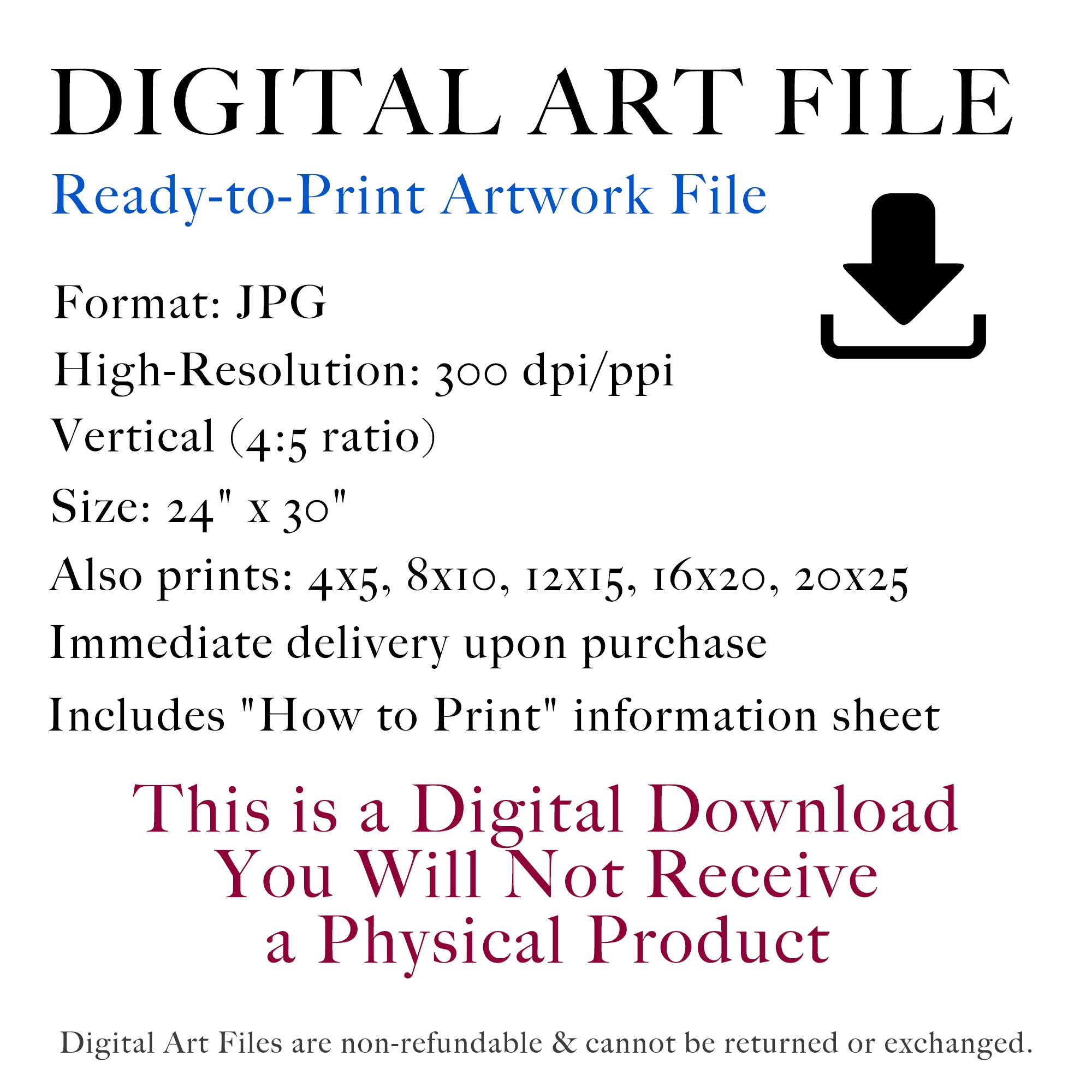 Abraham Lincoln | Right Makes Might Quote (Ready-to-Print Digital Art File Download)
