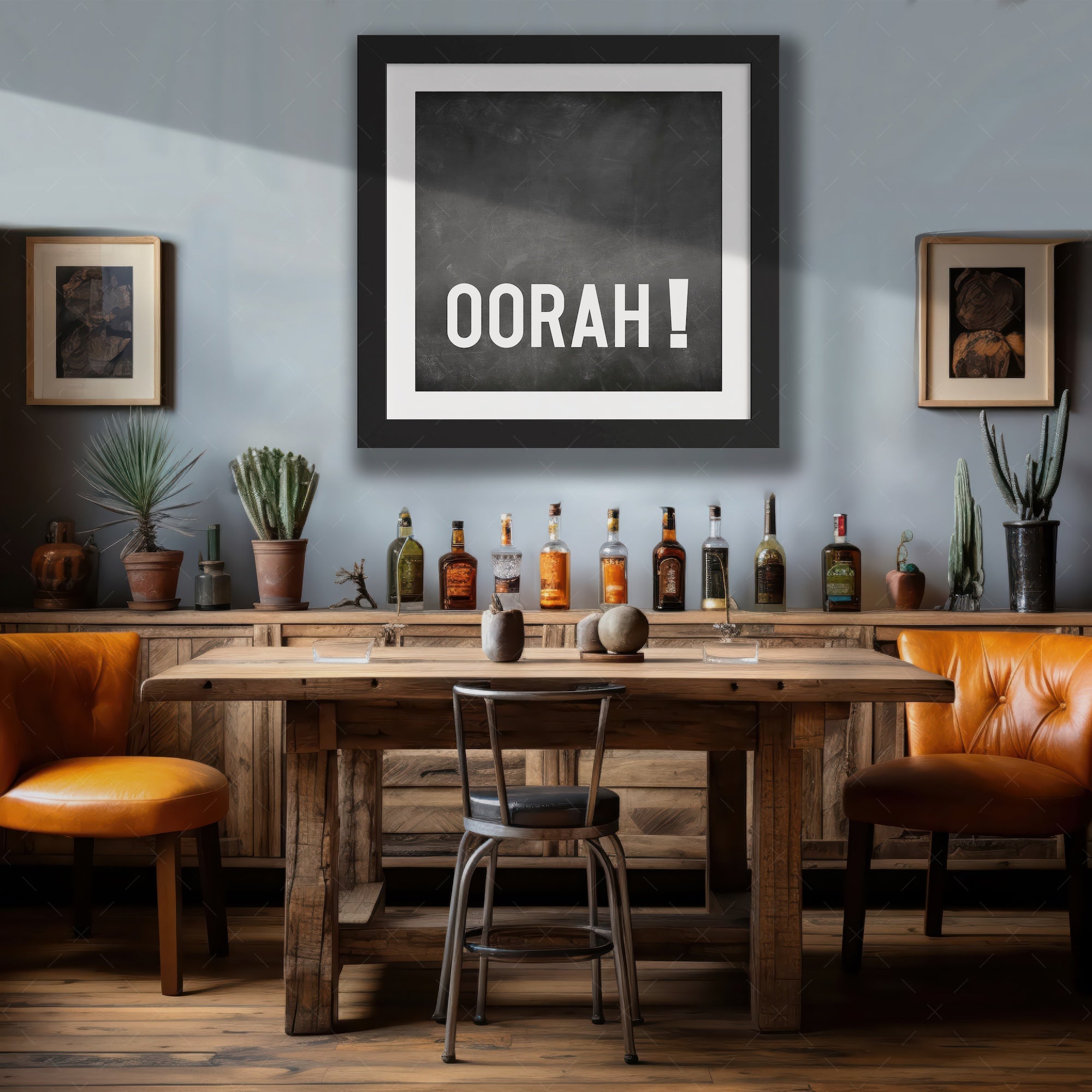 Oorah! - Marine Corps Military Art Print