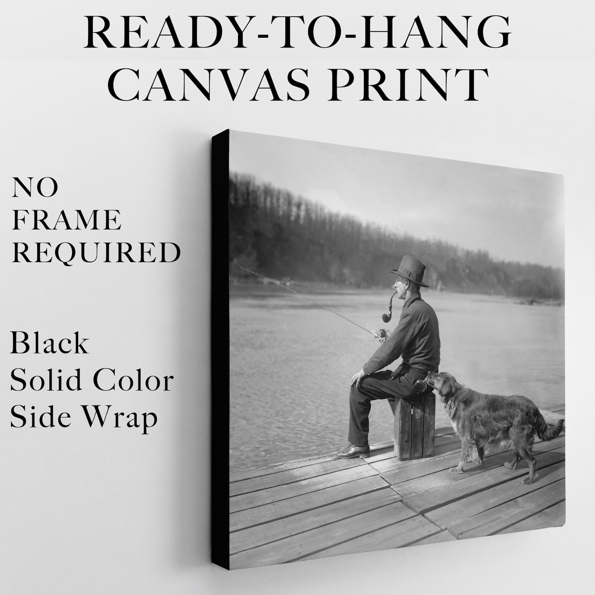 Prohibition Hooch Hound: Funny Vintage Black & White Photograph of a Dog Confiscating Liquor (Art Print)