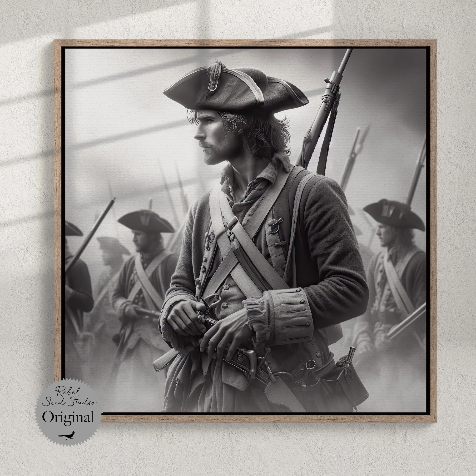 Revolutionary War Patriot (Art Print)