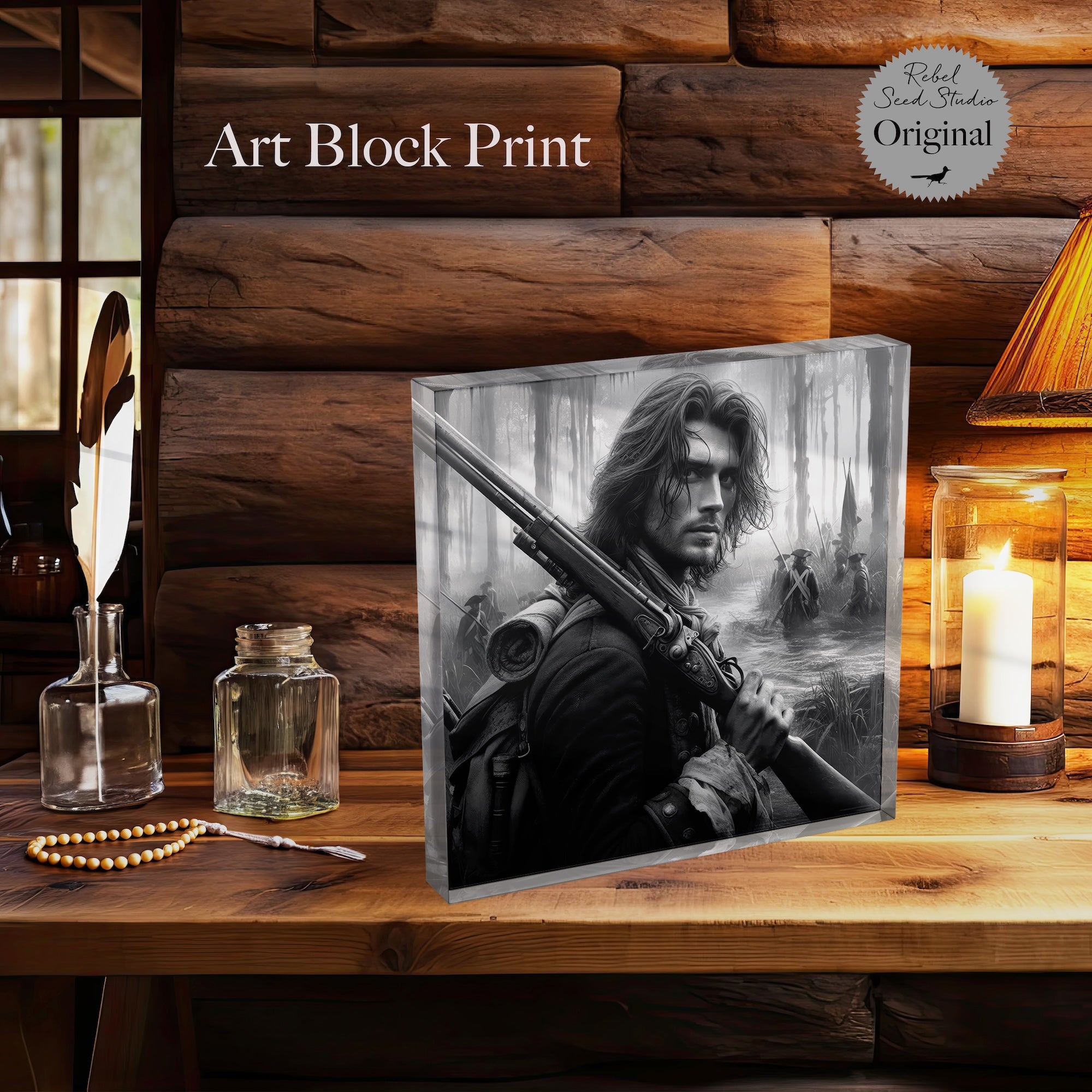 Revolutionary War Patriot | Swamp Fox (Art Print)