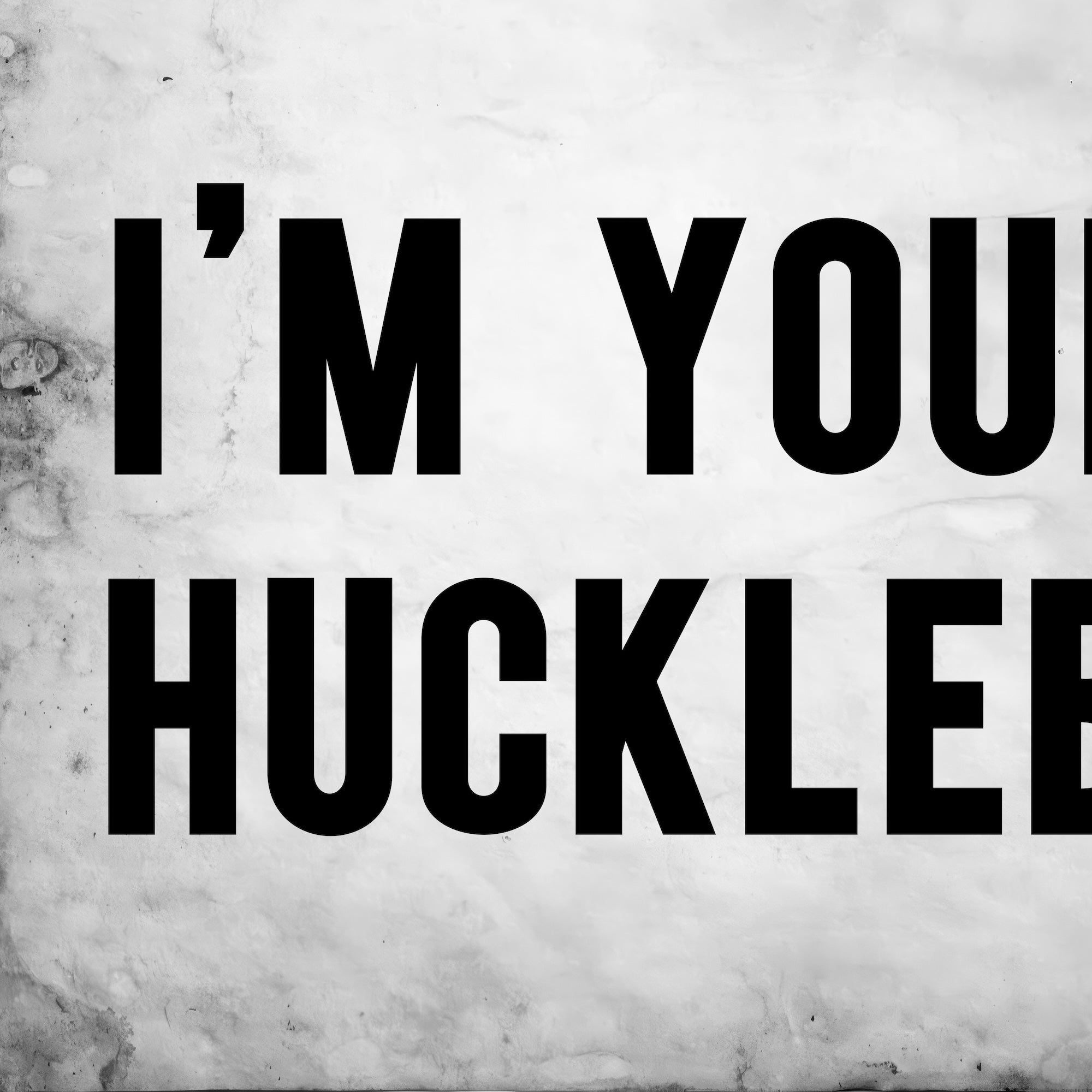 Tombstone Movie Quote: I'm Your Huckleberry - Doc Holliday & Wyatt Earp Inspired Vintage Old West Wall Decor (Ready-to-Frame Fine Art Poster Print)