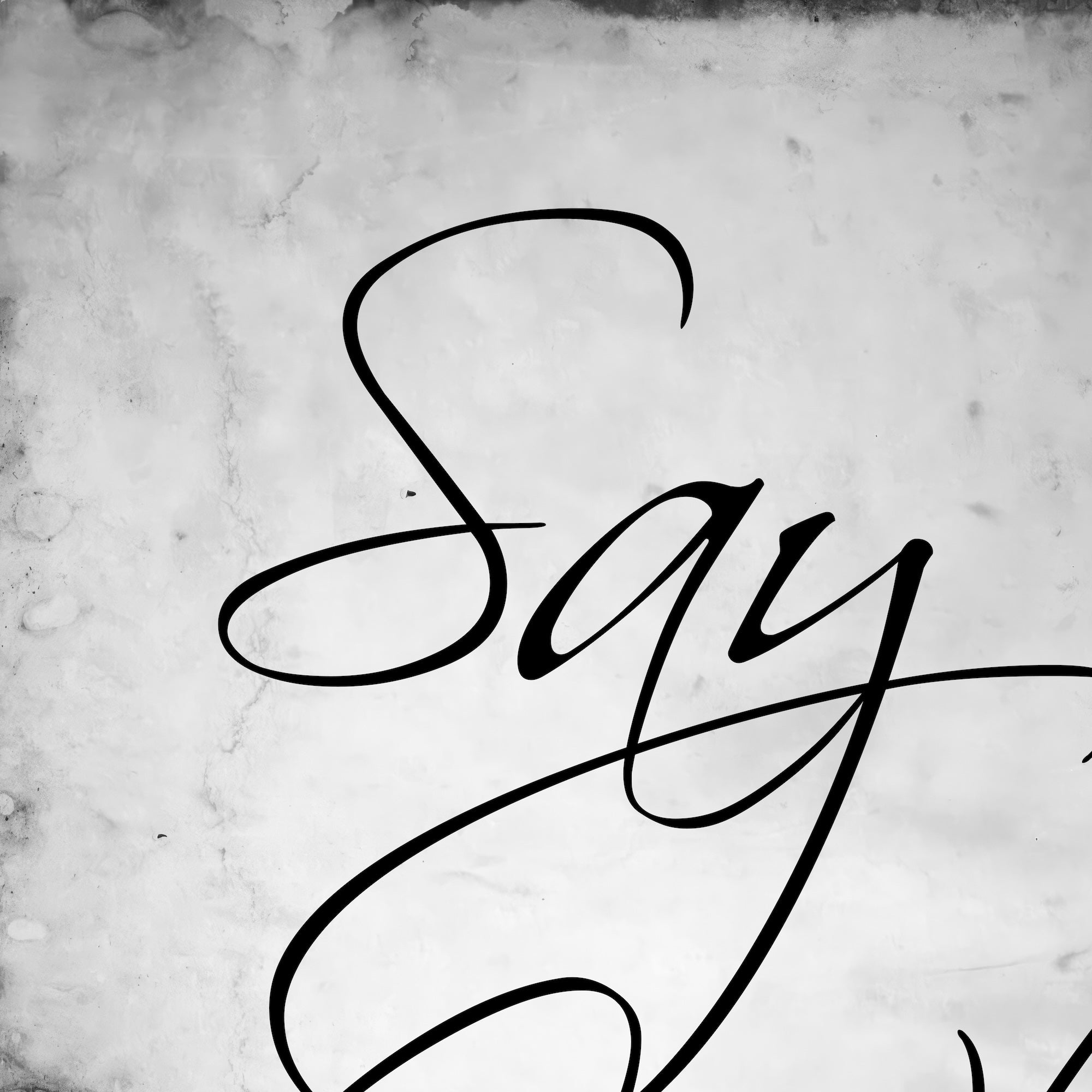 Tombstone Movie Quote: Say When - Doc Holliday & Wyatt Earp Inspired Vintage Old West Art Print