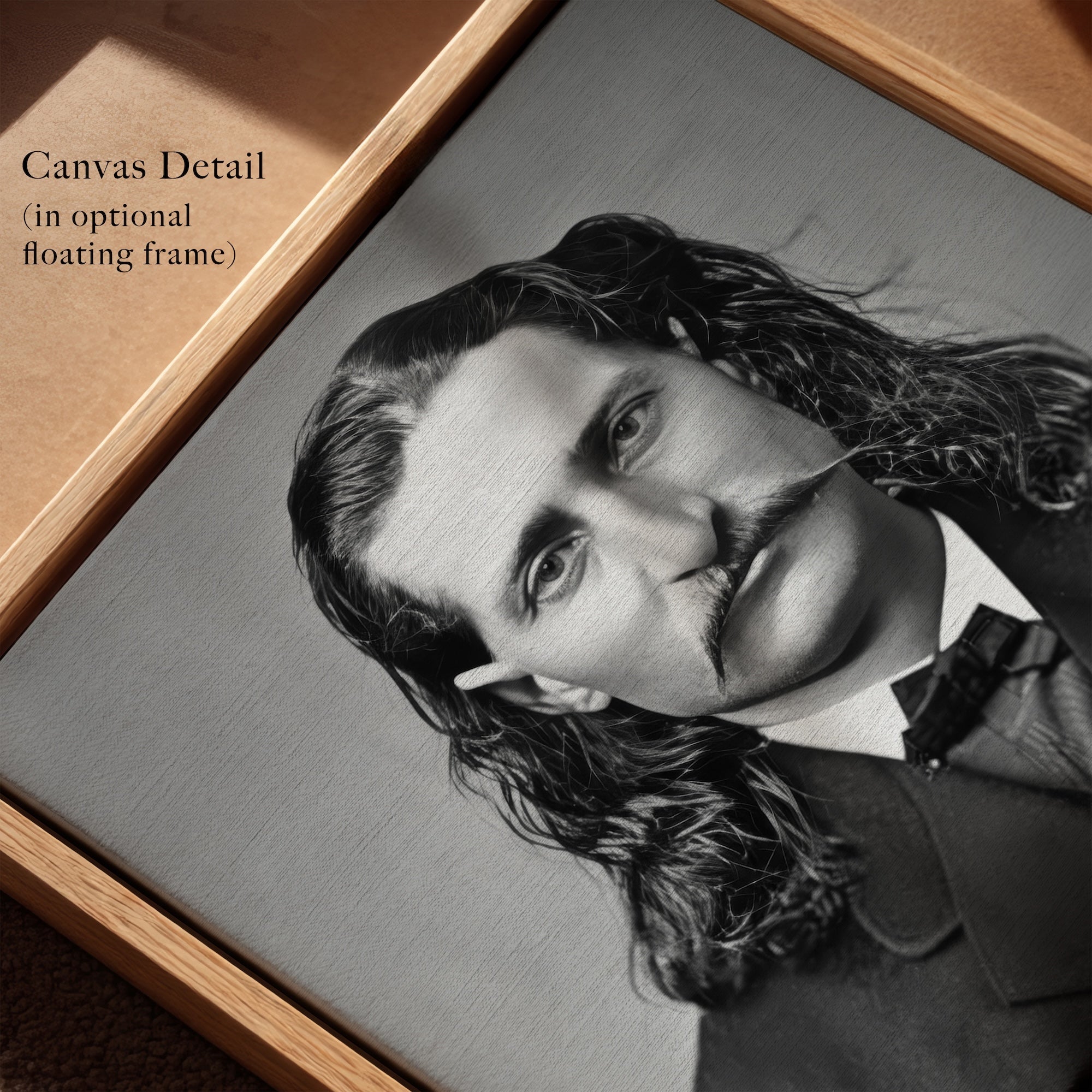 Wild Bill Hickok: Vintage Old West Black & White Frontiersman Photograph (Art Print)