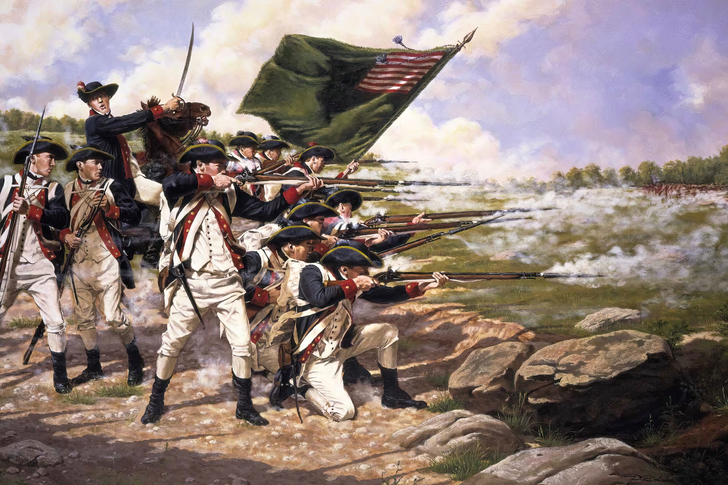 Almanac: U.S. Army Established (June 14, 1775) - Image of the Colonial Army