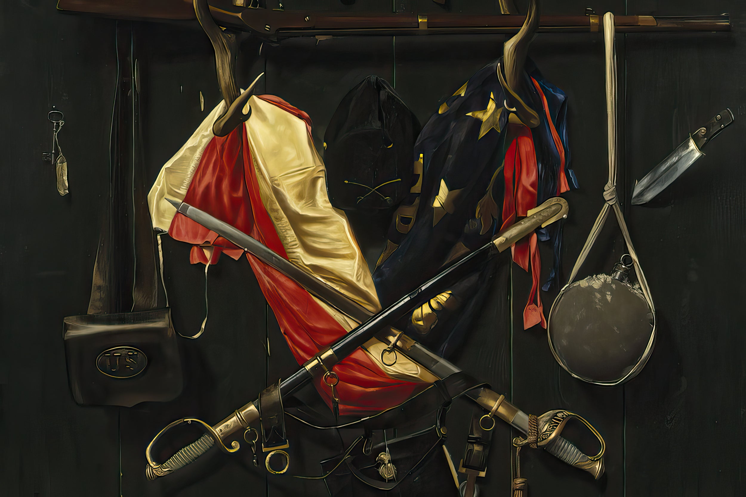 Emblems of the Civil War (Painting)