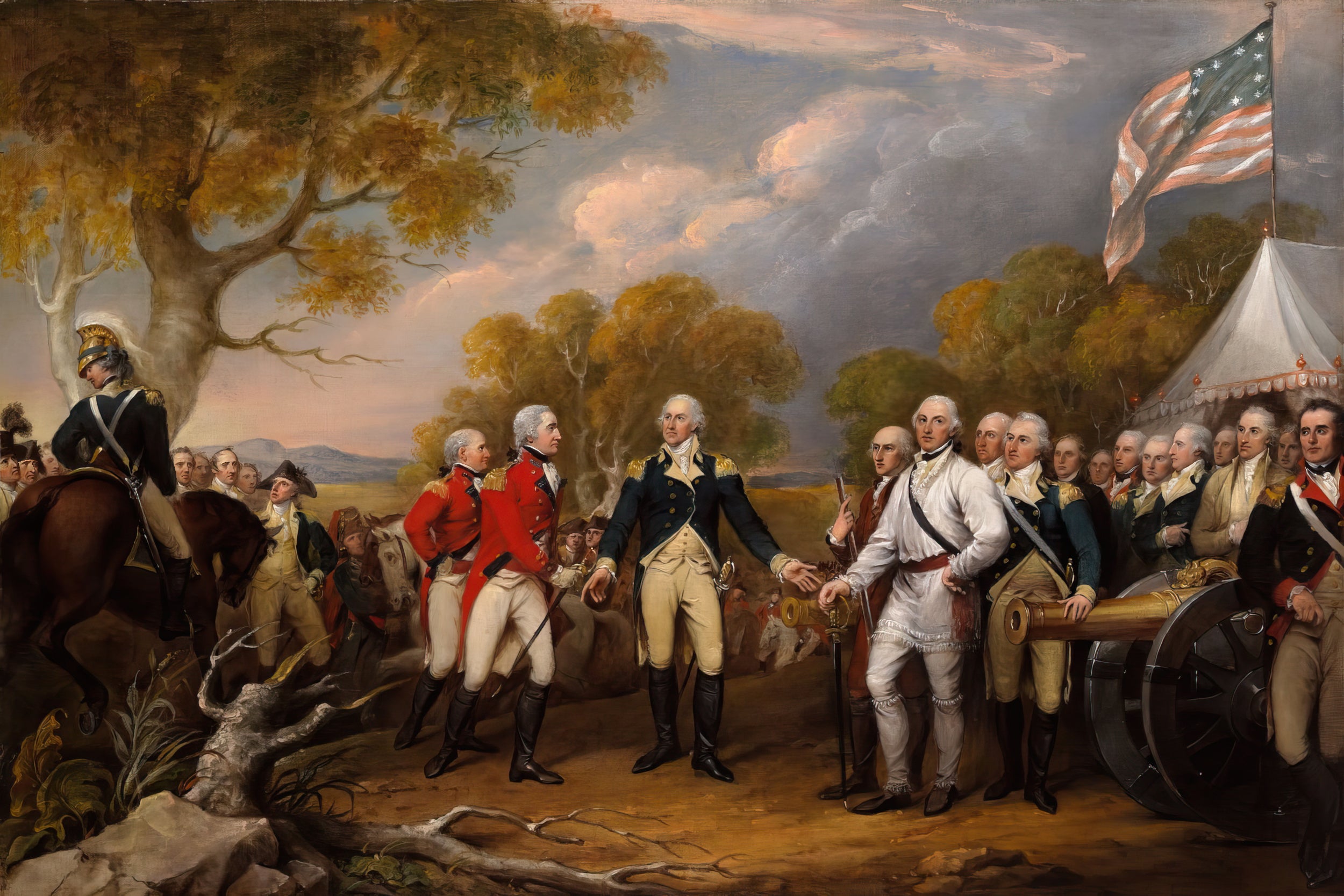 Surrender of General Burgoyne (Painting)