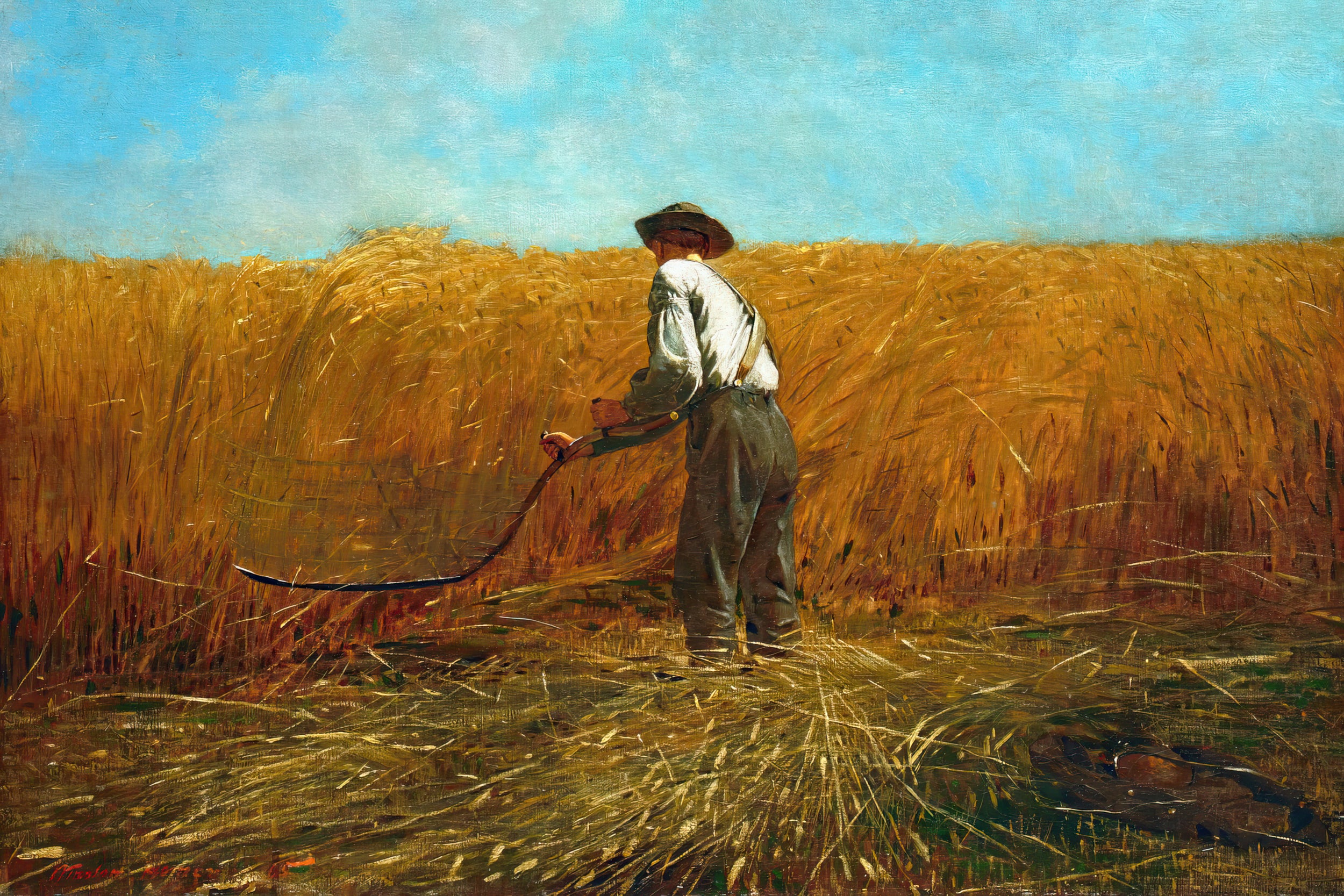 The Veteran in a New Field (Painting)