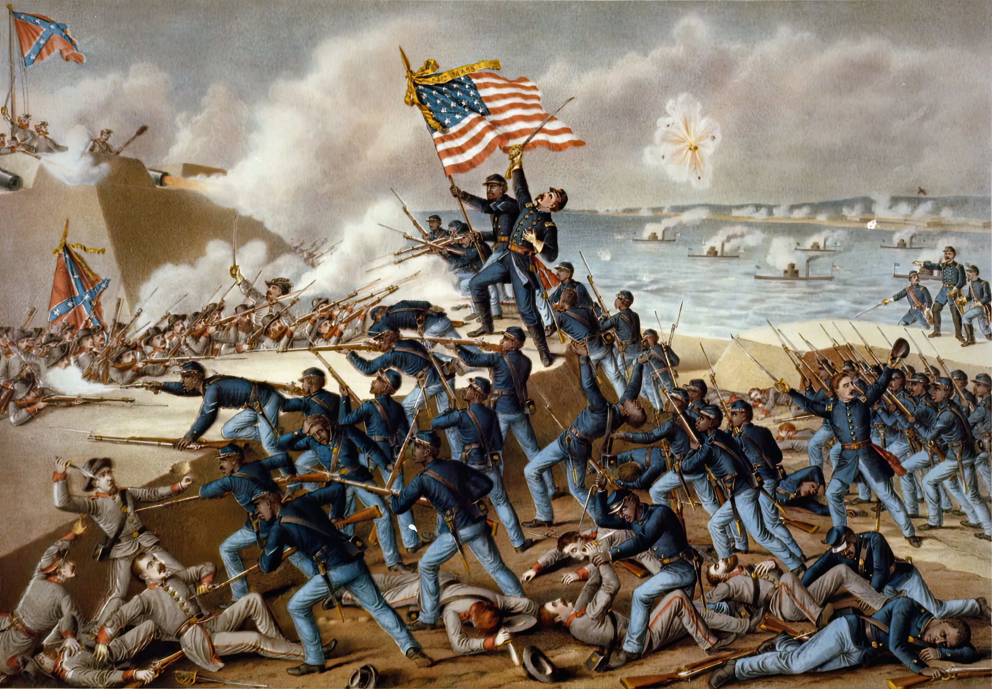Thunder at the Gates: The Black Civil War Regiments that Redeemed America (the true story depicted in the film "Glory")
