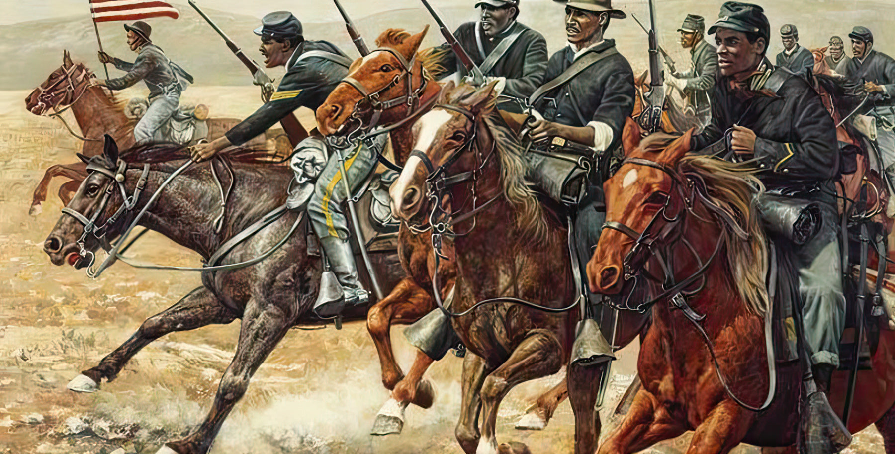 Buffalo Soldiers: 9th & 10th U.S. Cavalry - Rendition