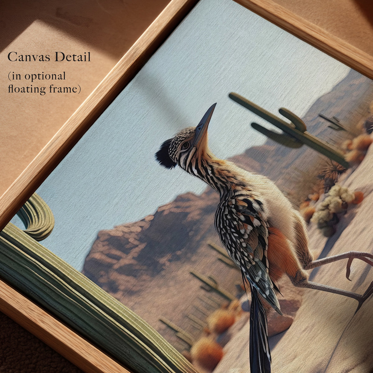 Roadrunner: Western Desert Wildlife Art Print