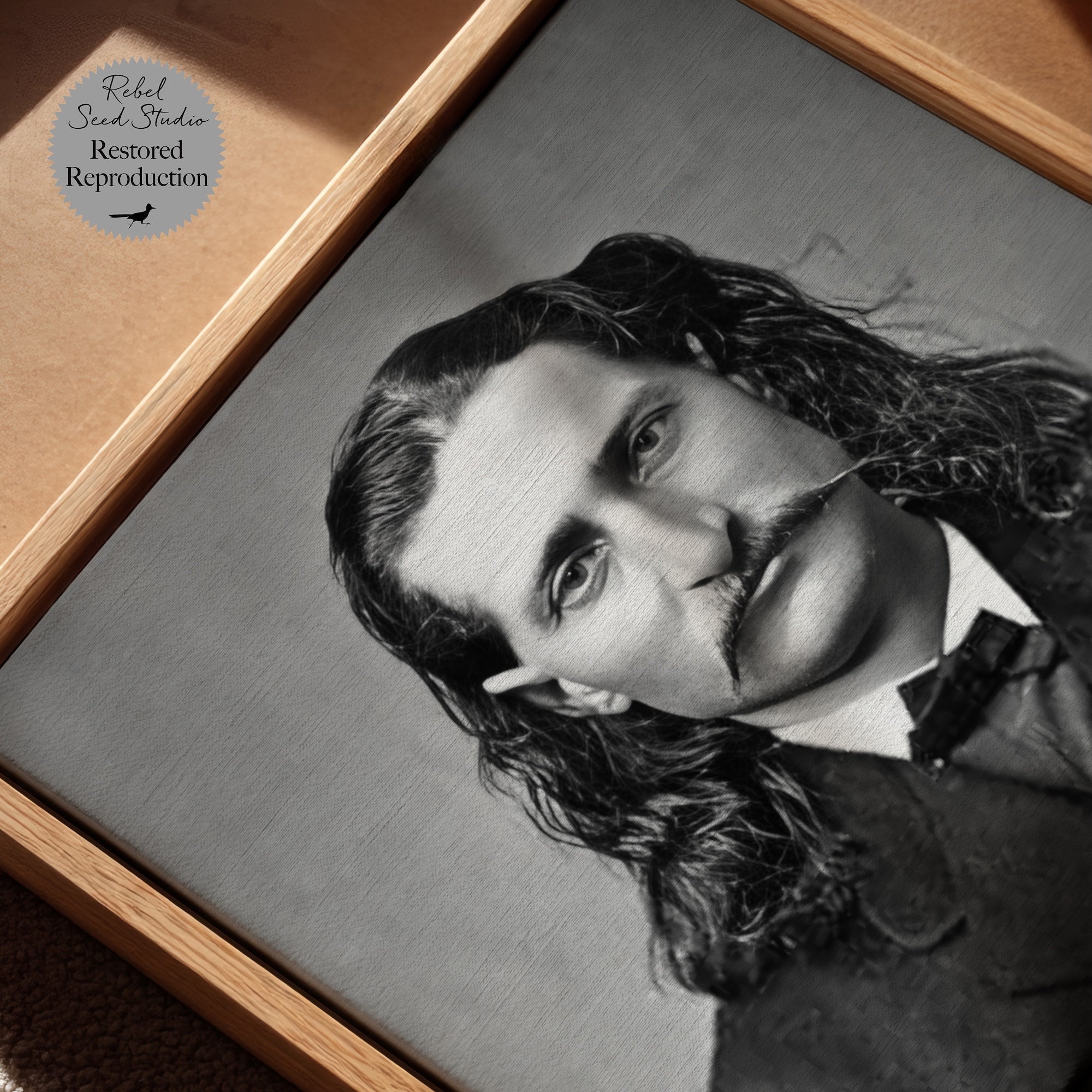 Wild Bill Hickok Portraits Bundle: Vintage Old West Black & White Photograph Set (Ready-to-Hang Canvas Wall Art Prints)