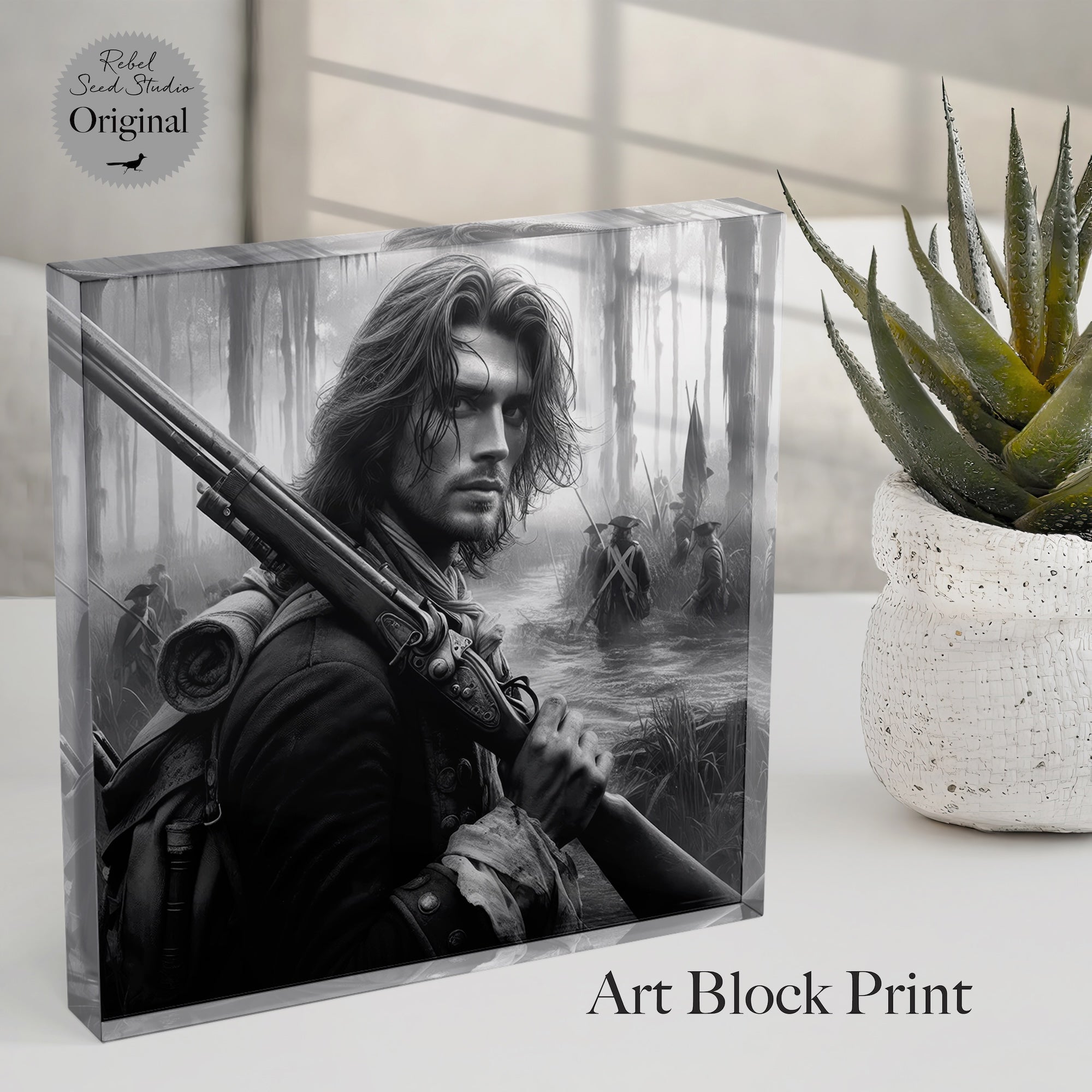 Revolutionary War Patriot | Swamp Fox (Art Print)