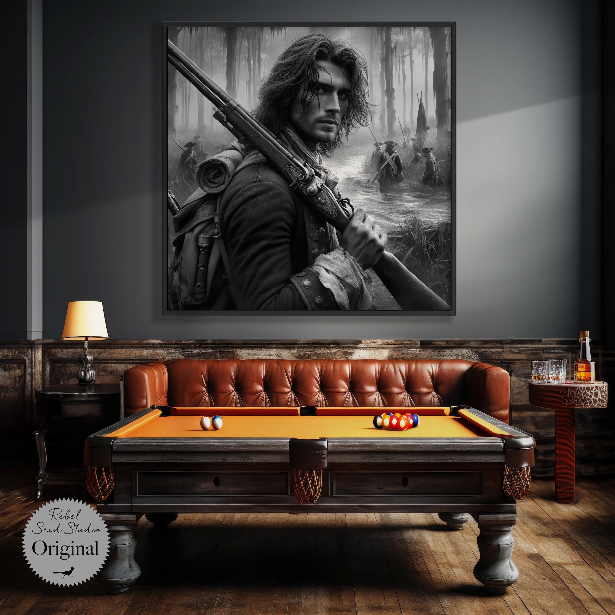 Revolutionary War Patriot | Swamp Fox (Art Print)