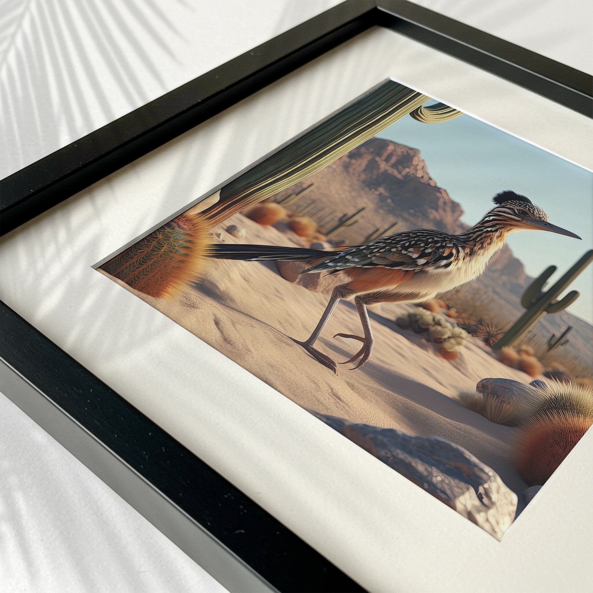 Roadrunner: Western Desert Art Print