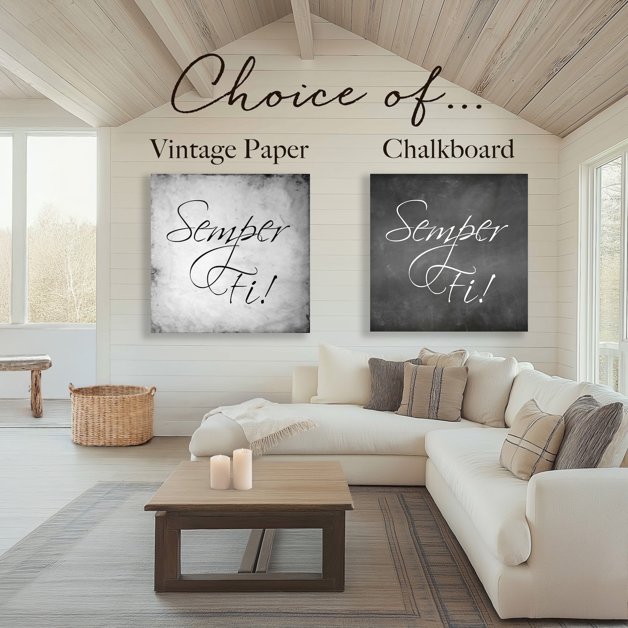 Semper Fi: Marine Corps Military Art Print