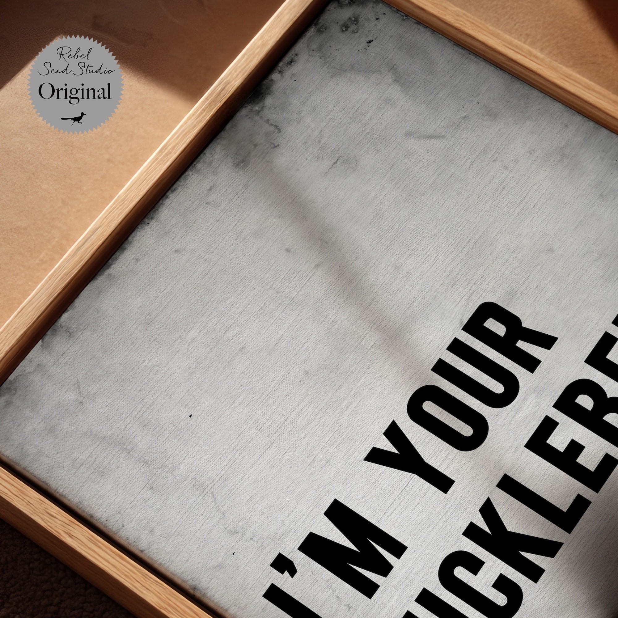 Tombstone Movie Quote: I'm Your Huckleberry - Doc Holliday & Wyatt Earp Inspired Vintage Old West Art Print