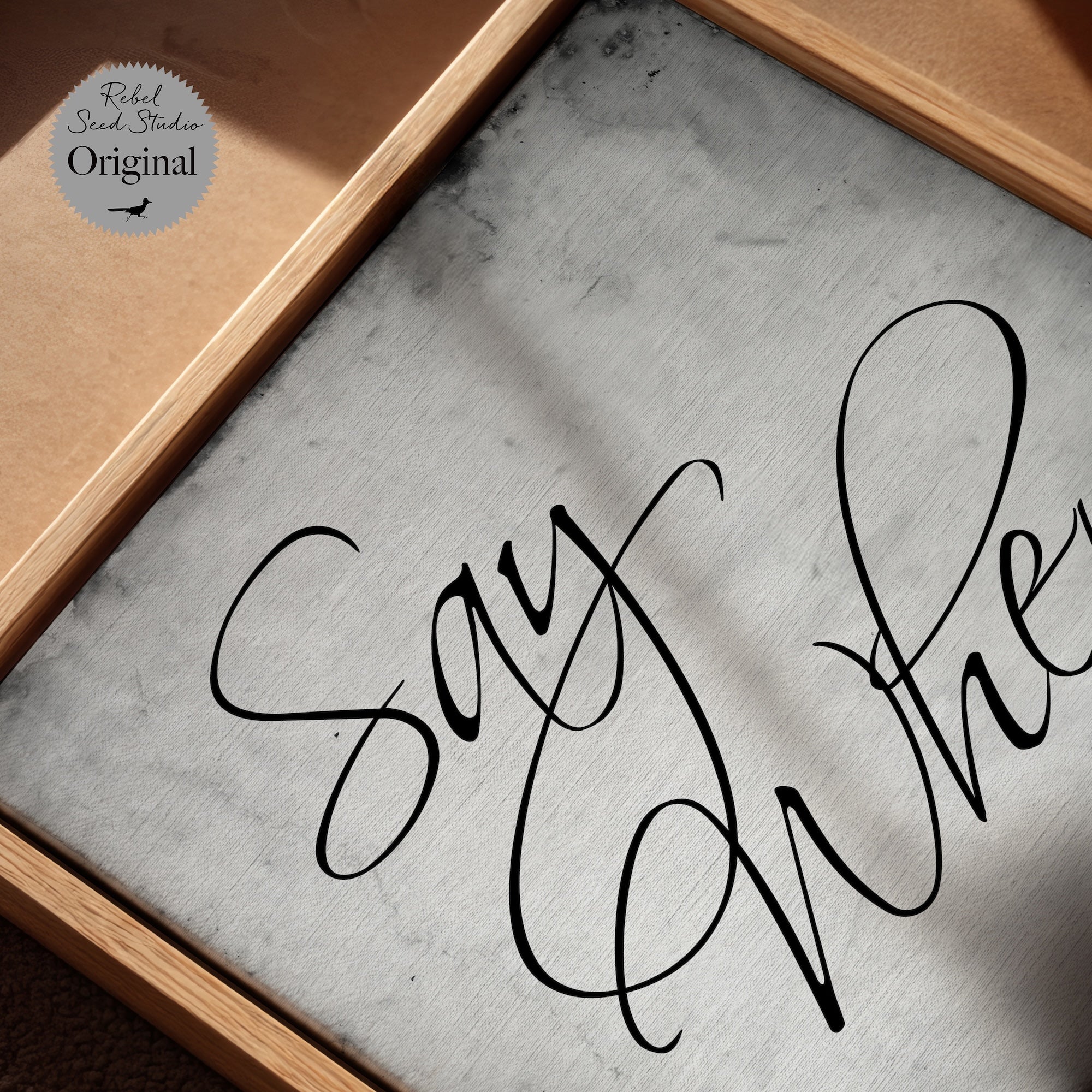 Tombstone Movie Quote: Say When - Doc Holliday & Wyatt Earp Inspired Vintage Old West Art Print