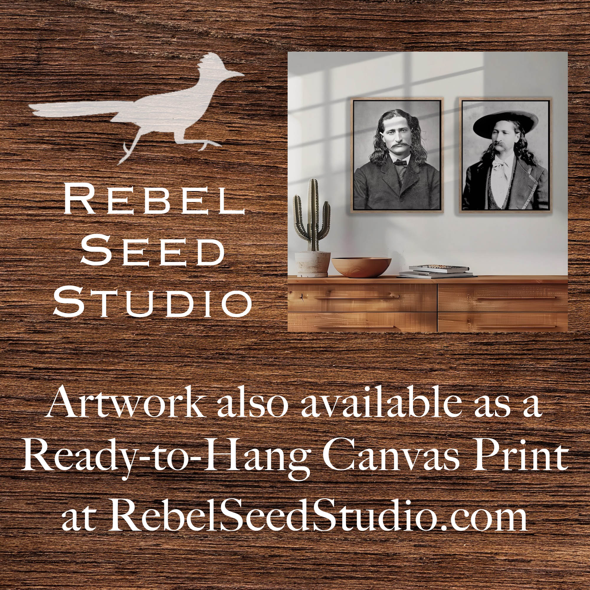 Wild Bill Hickok Portraits Bundle: Vintage Old West Black & White Photograph Set (Ready-to-Frame Fine Art Poster Prints)
